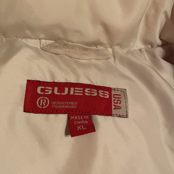 Guess Puffer Zip-up Jacket - Picture 3 of 4